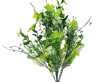Gypsum Bush Pusher Spring Flower Bush, Spring Greenery Bush