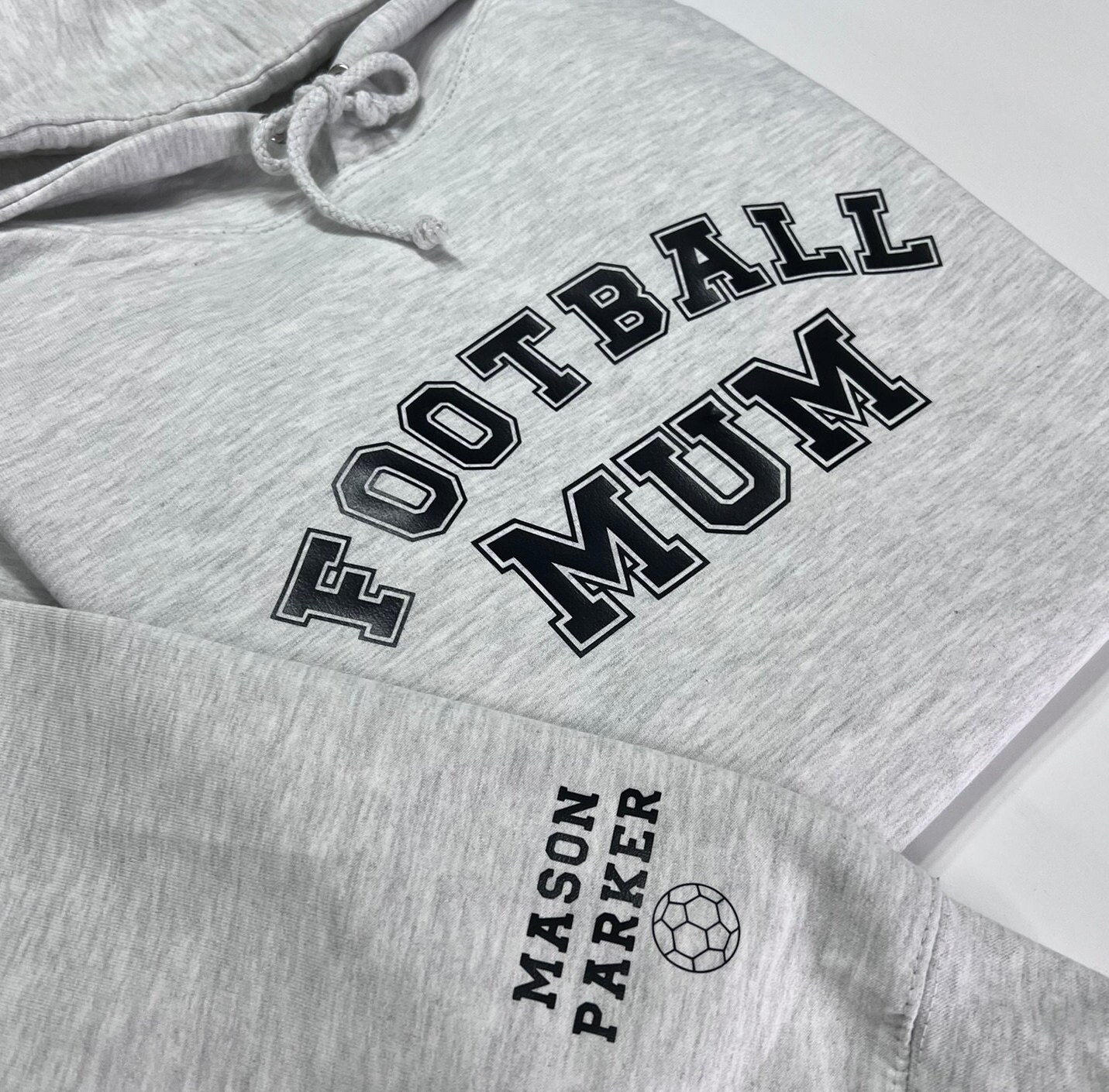 Footy mum hoodie hotsell
