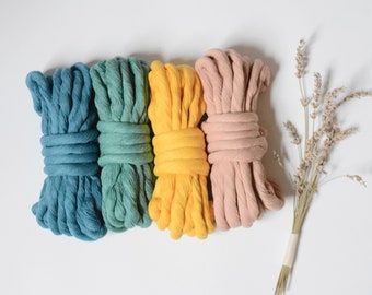 Cotton ropes bundle