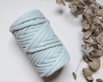 Super soft 12mm cotton string - "FROZEN"