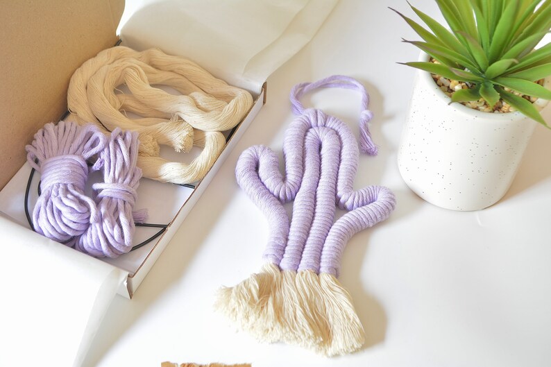 DIY Cactus KIT - Make Your Own Macrame Cactus - Etsy