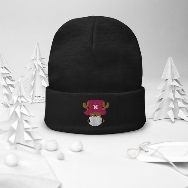 Embroidered Beanie  | Anime beanie |