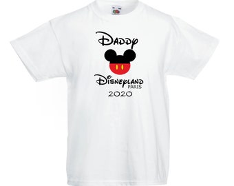 personalised disneyland paris t shirts
