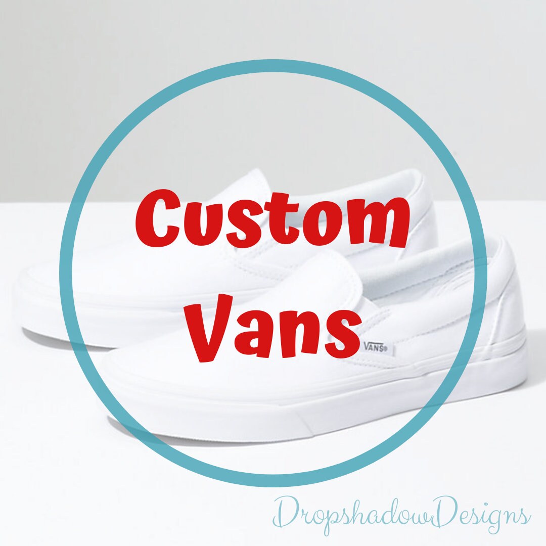 Custom Hand Painted VANS | Etsy