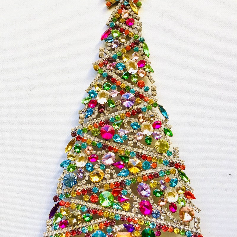 Rhinestone Tree - Etsy