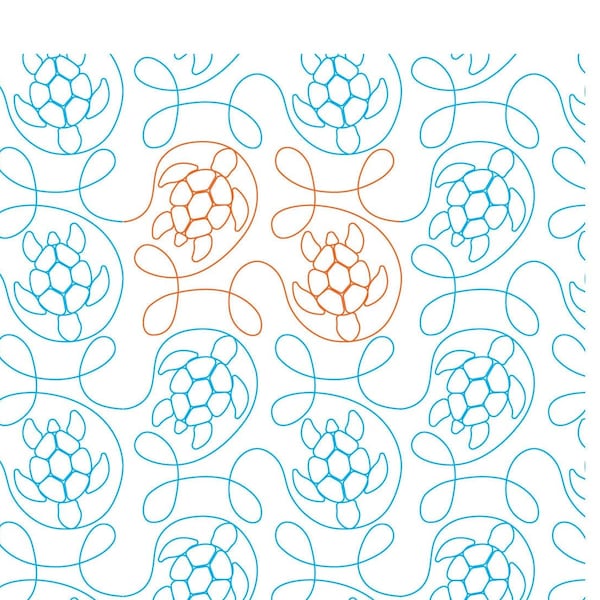 Turtle Machine Quilt Patterns - Etsy