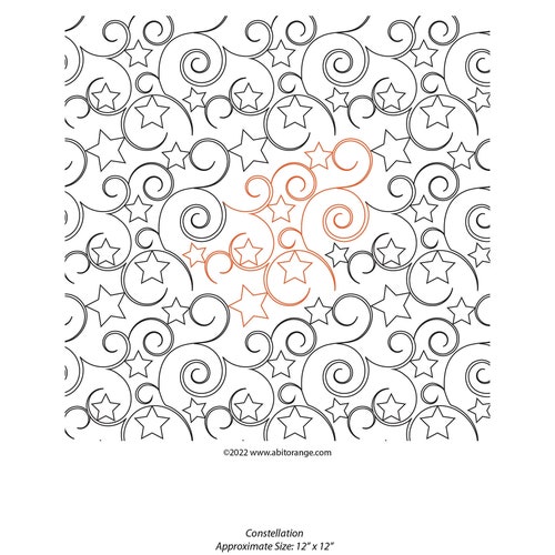 You Are My Sunshine Longarm Quilting Digital Pattern for Edge Etsy