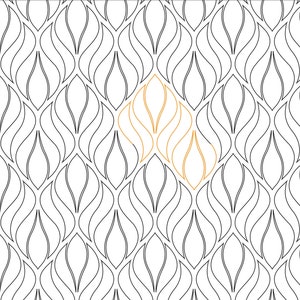 Fire in the Jungle - Digital Quilting pattern/design