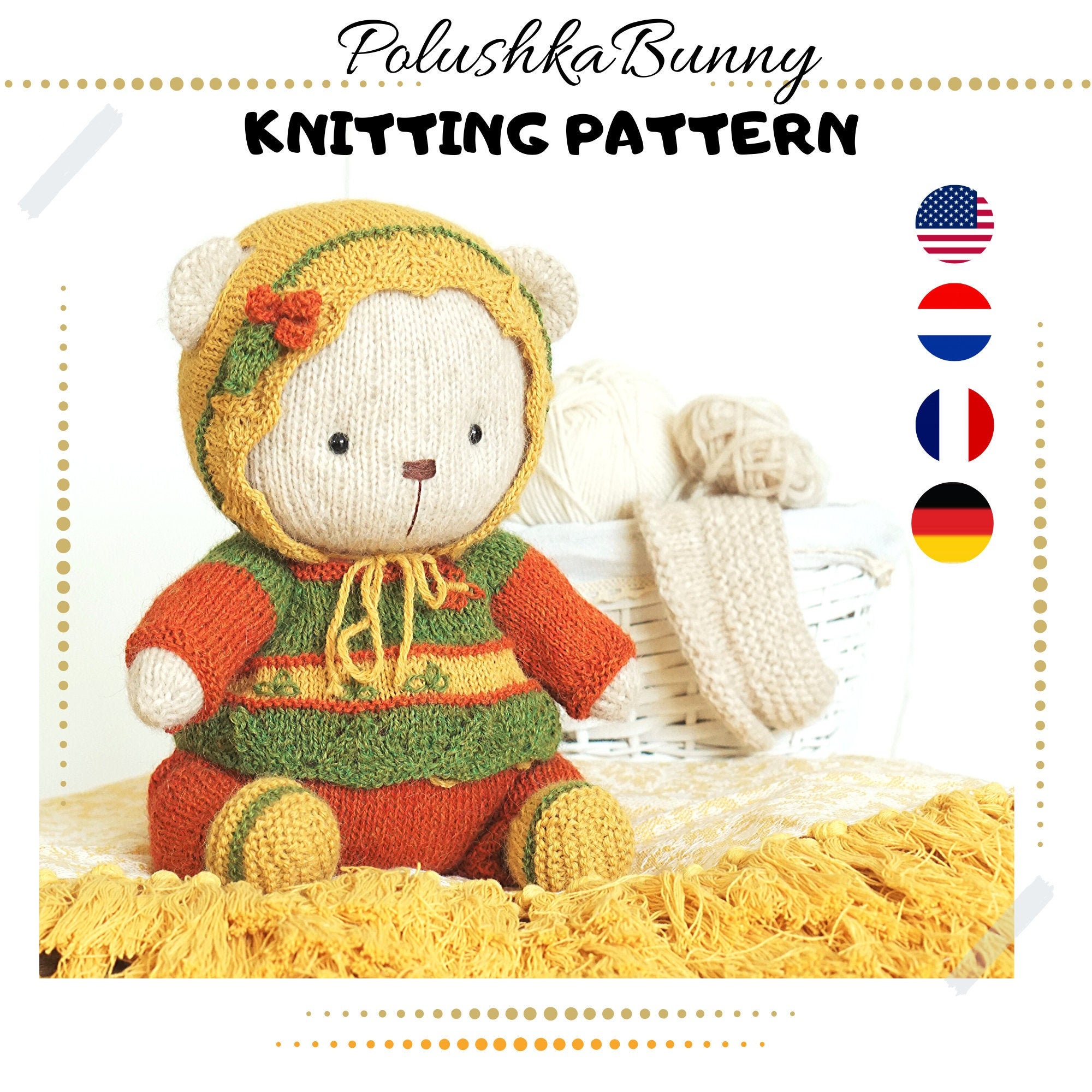 teddy clothes knitting patterns