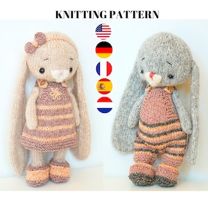 doll clothes knitting patterns for 10 inches toys - Baby Basic Little Clothes - Toy Clothes Knitting Pattern