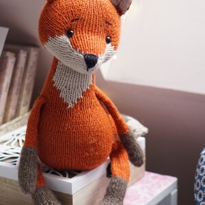 Fox and wolf knitting pattern  Toy Knitting Pattern / image 6
