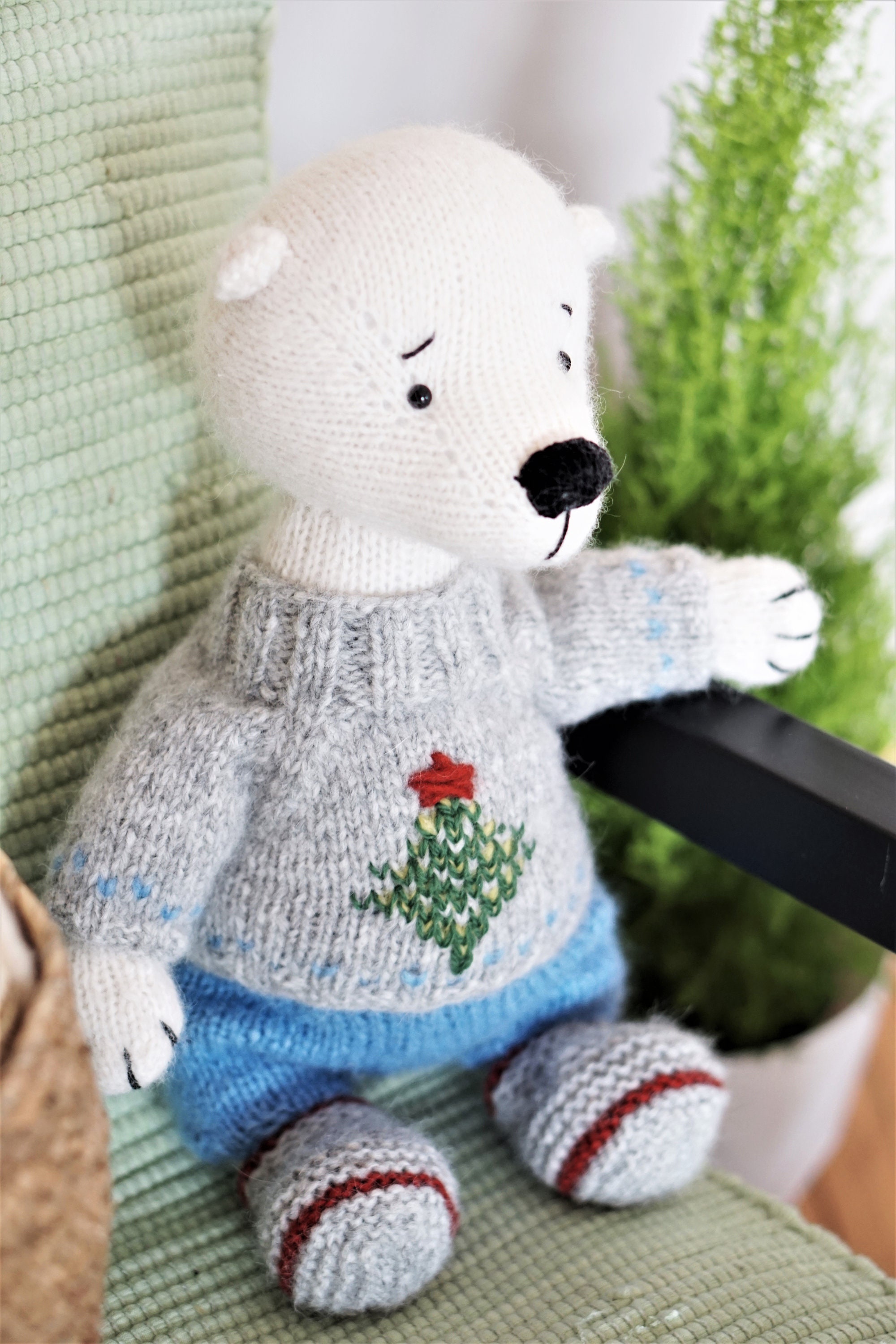 teddy bear clothes knitting patterns