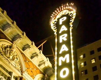 The Paramount Theatre - Fine Art Print, Austin Photography, Home Decor, Art Collectibles, Austin Art