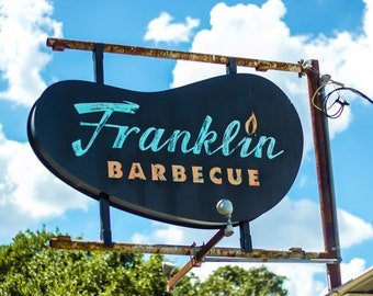 Franklin BBQ (Color) - Fine Art Print, Austin Photography, Home Decor, Art Collectibles, Austin Art