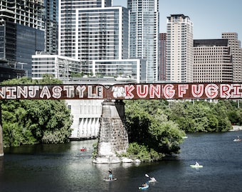 Ninja Style Kung Fu Grip -  Fine Art Print, Austin Photography, Home Decor, Art Collectibles, Austin Art