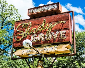 Shady Grove - Fine Art Print, Austin Photography, Home Decor, Art Collectibles, Austin Art