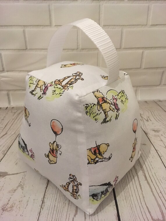 Winnie The Pooh Nursery Doorstop Etsy