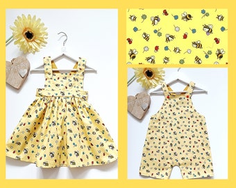 Boy girl twin clothes. Sibling clothes. Brother sister matching clothes. Baby clothes. Summer baby
