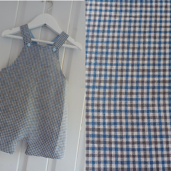 Sale.  3-4 years. Linen outfit. Baby outfit. Short romper. Linen clothes for boys. Sibling outfits. Ready to post