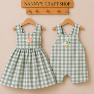 cute matching dresses for sisters Affordable Easter Dresses and Twinning Sister Looks JOYFULLY GREEN