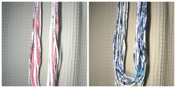 R0393-94A Fabric Necklace T-Shirt Yarn Infinity Scarf