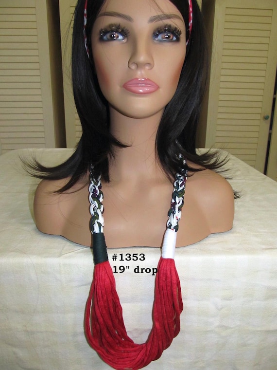 HOLIDAY! X1353 Unique Infinity Necklace T-Shirt Yarn Scarf - Great Gift!