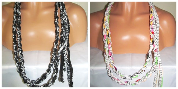 R1712.13 Rope Necklace T-Shirt Infinity Scarf FREE SHIP