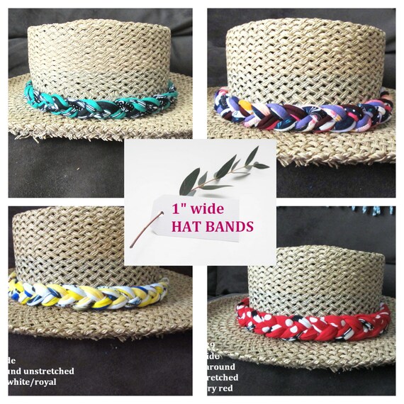 R1039.48.49.2006 1" Wide Stretchy Braided Hat Band
