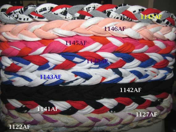 F1122-47 Braided HAT Band - Choose Your Favorite(s)