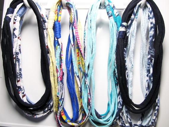 F889-892  3-Pack Stretchy Fabric Hairband/Headband  or Light Necklace