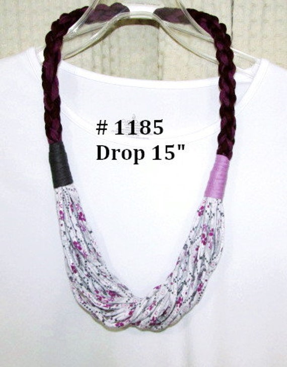 R1185 Unique Soft Lightweight Infinity Necklace