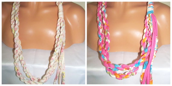 R1700.02 Rope Necklace T-Shirt Infinity Scarf FREE SHIP