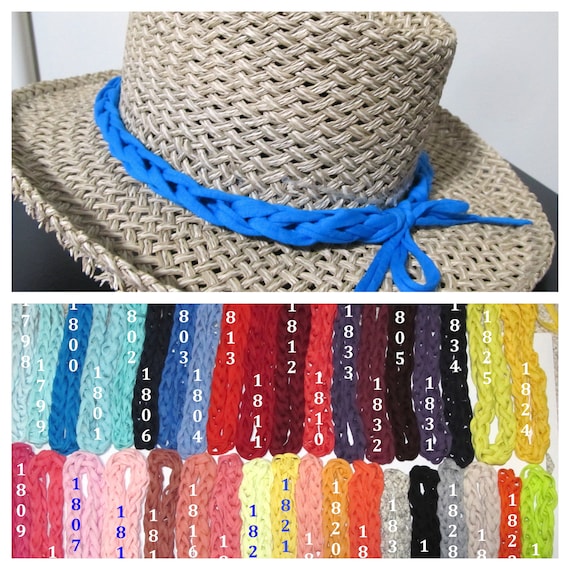 R1798-1834 Adjustable Hat Band Hatband 30+ Colors