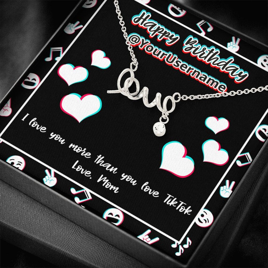 Name necklace tiktok Clearance