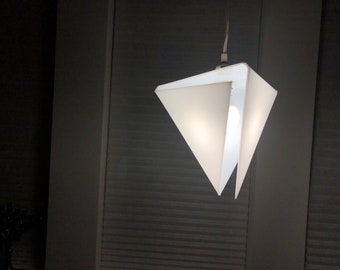 Elysian Pendant Lamp - Modern, Geometric, Acrylic, Designer, Ceiling Lamp Shade, Chandelier