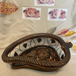 Wooden Fruit Basket