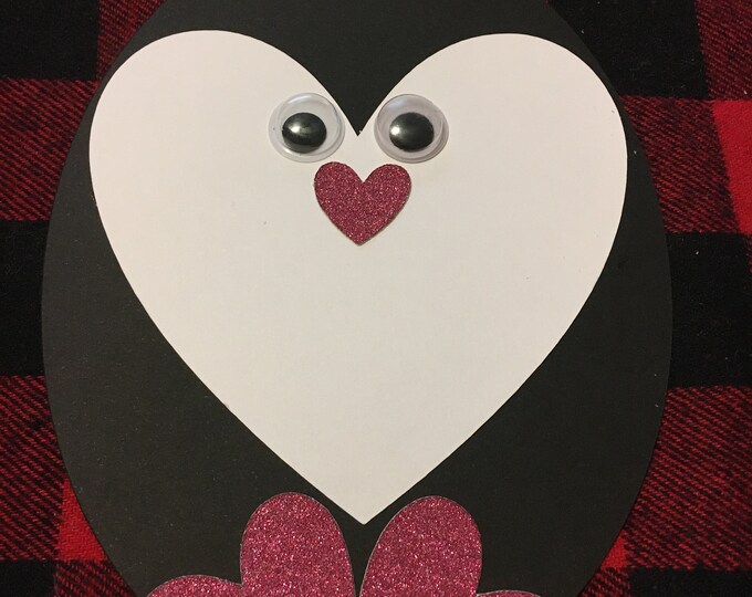 6 Penguin Valentine Crafts / Cards