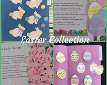 Easter Collection  Felt / Flannel Board / Puppet Set / File Folder
