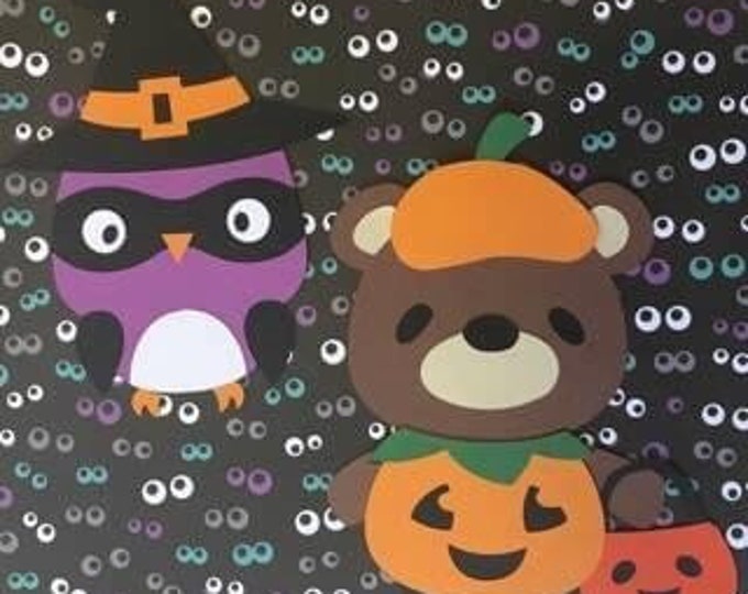 6 Halloween Craft Sets