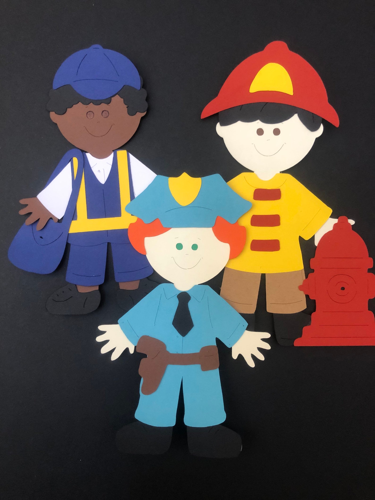 Community Helper Occupation Felt / Flannel Board / Puppet Set for ...
