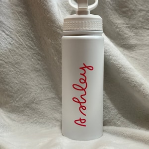 Custom Island Water Bottle