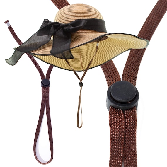 Khaki Satin-lined Wide Brim Straw Sun 