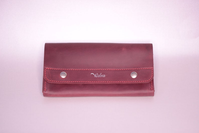 Women leather wallet
