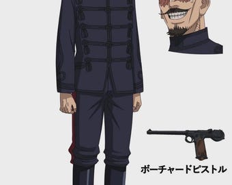 Fake beard + mustache styled set for costume, LARP, cosplay