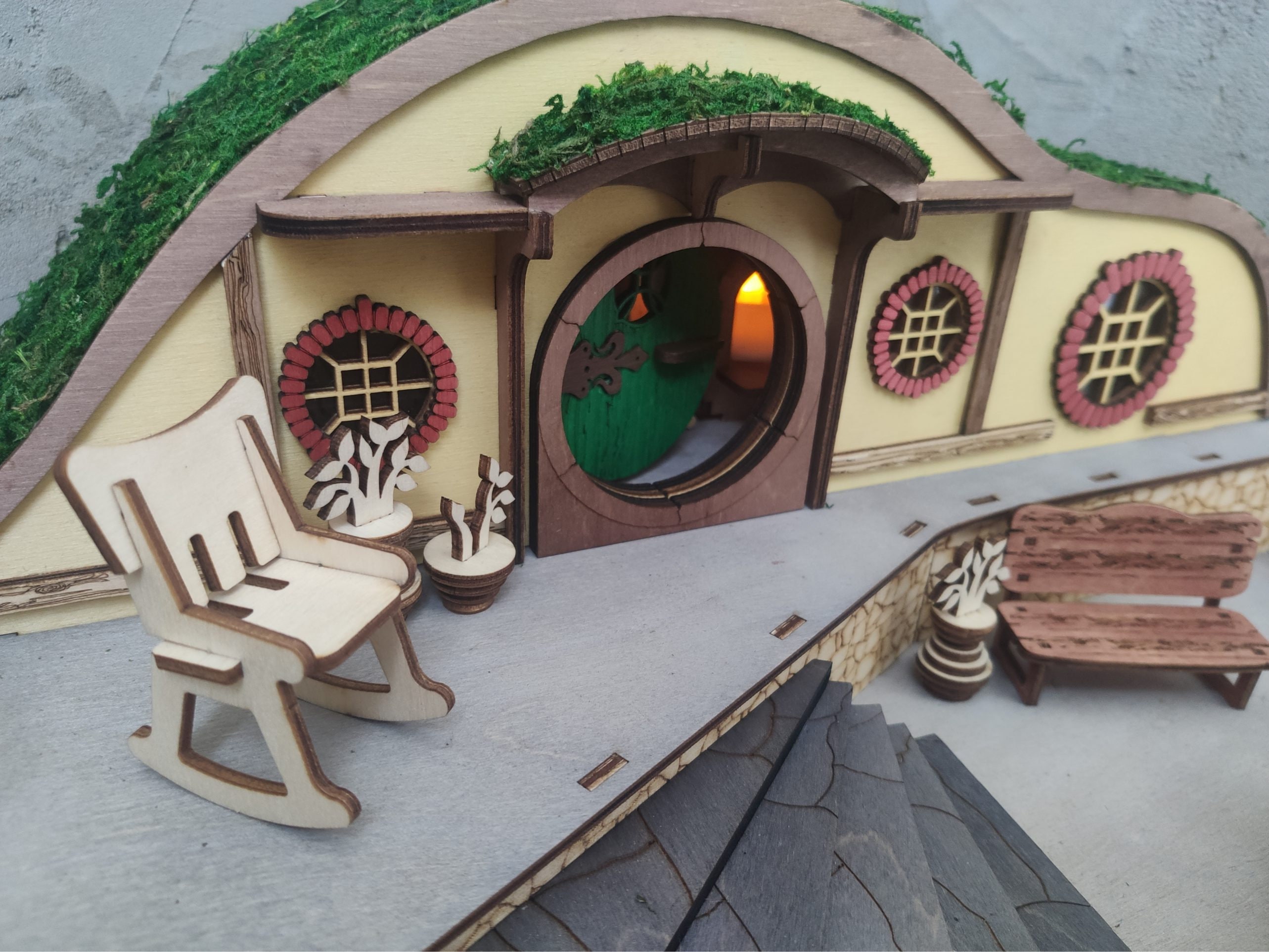 Hobbit Haus Herr der Ringe Geschenk Herr der Ringe Dekor Etsy
