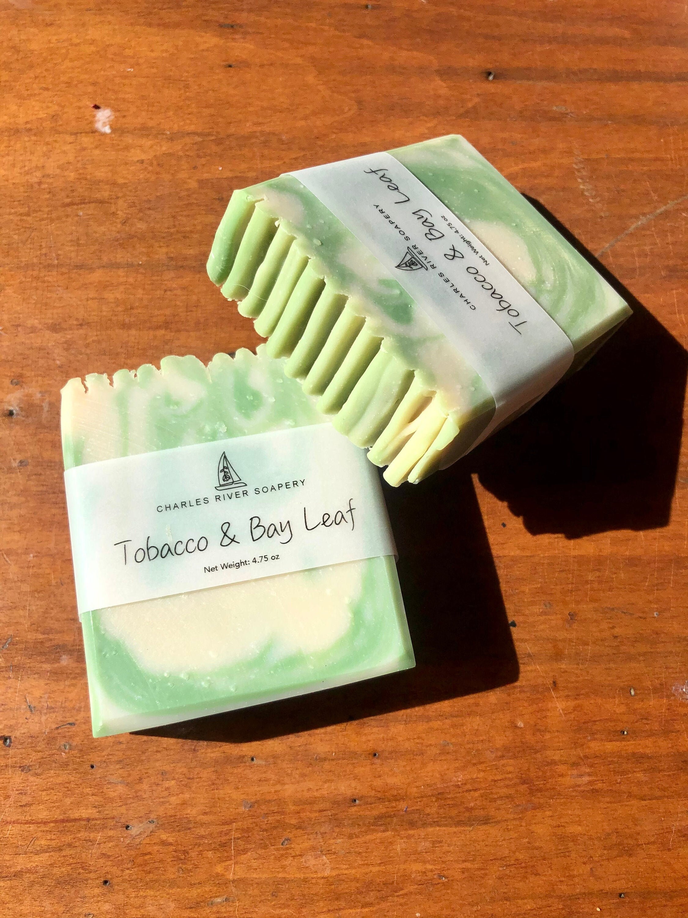 Tobacco & Bay Leaf Handmade Artisan Soap Bar Etsy