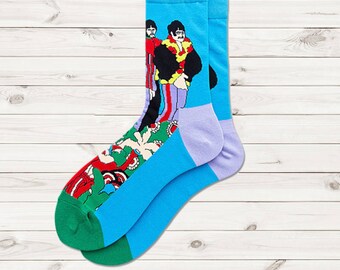 men's decorative dress socks