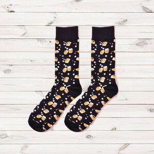 Black and gold best sale mens dress socks