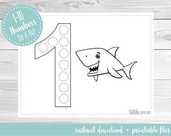 Dinosaur Themed (10 Page) Do A Dot Art Activity Sheets - Etsy