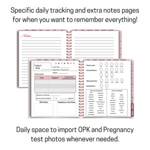 My Fertility Journal Trying to Conceive Journal Ovulation Period